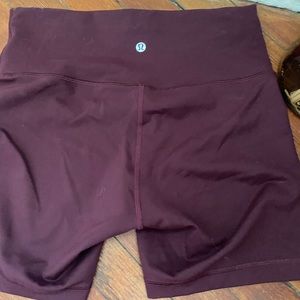 lululemon wonder under bike shorts